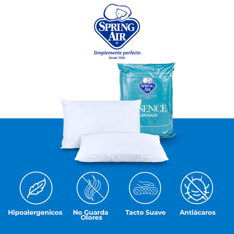 Almohadas Spring Air Cotton Antiácaro  2 Pack image number null