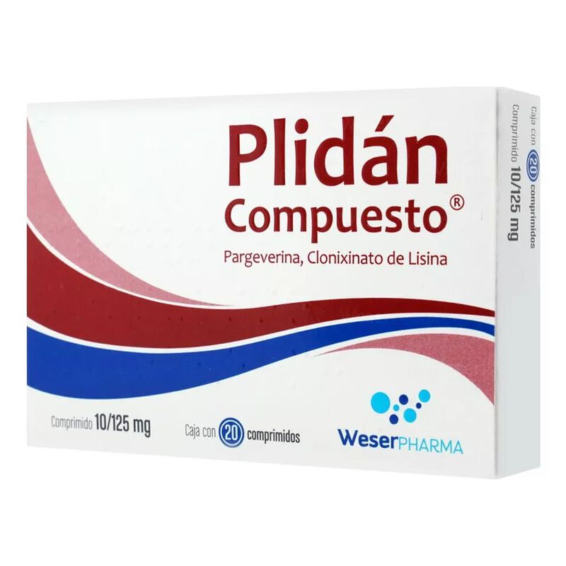 Plidan Compuesto Comprimido 10/125 Mg, 20 Compr... image number null