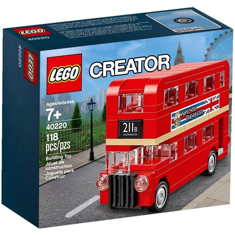 Autob&uacute;s de Londres de doble plataforma LEGO Cre... image number null