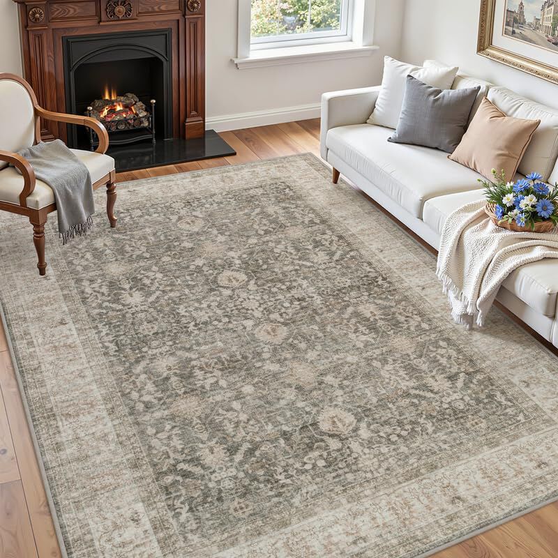 Alfombra Luxturiy 183 cm &times; 183 cm Lavable Color... image number null