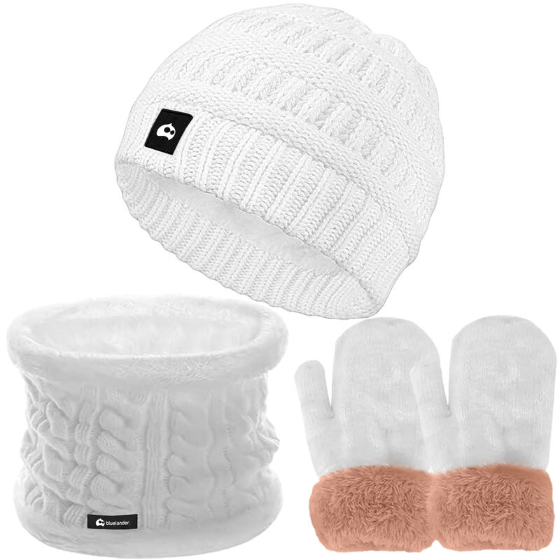 Juego de Gorro, Bufanda y Guantes para Niños Bl... image number null