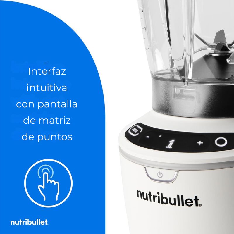 Licuadora Nutribullet Smartsense Combo 1400w Bl... image number null