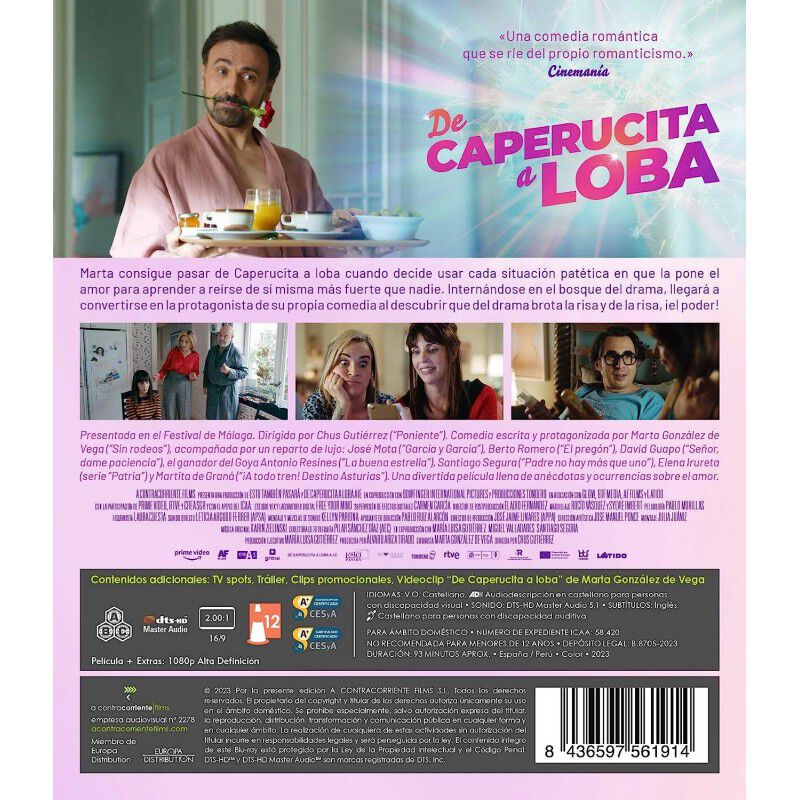 De Caperucita a loba [Blu-ray] image number null