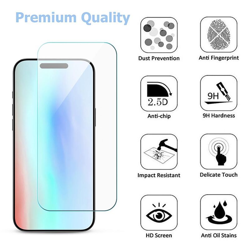 Mica Vidrio Mybat Para Iphone 17 Pro Max - 3 Pi... image number null