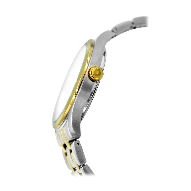 Reloj Nivada Executive Dama Bicolor Plata &Iacute;ndic... image number null