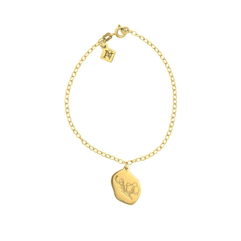 Pulsera de Orqu&iacute;dea Dorada image number null