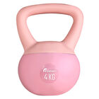 Pesa Rusa Kettlebell 4kg 8.8lb Ejercicio Casa Hogar Fitness Rosa Centurfit