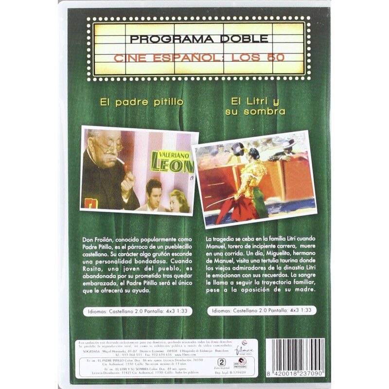 Padre Pitillo + Litri su sombra [DVD] image number null