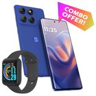 Combo Moto Edge 60 Pro Doble Sim 512GB/12RAM Azul + Smartwatch