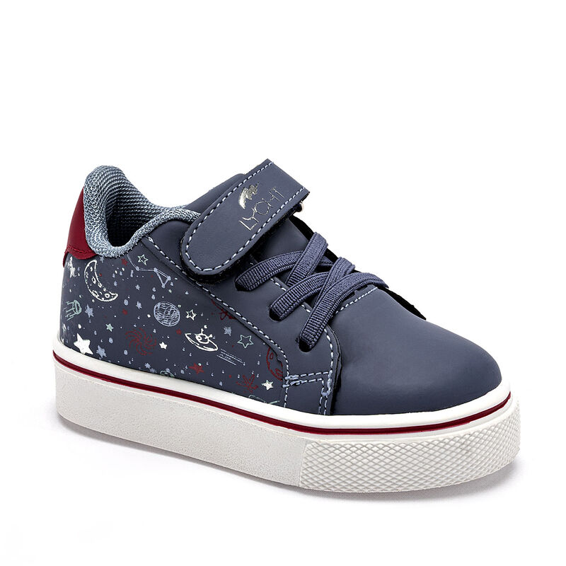 Lycht tenis para beb&eacute; azul rojo cod 140981-B image number null