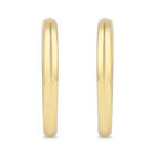 Arracadas Tubo Con Grosor 2mm Oro Amarillo 10k (16mm Aprox)