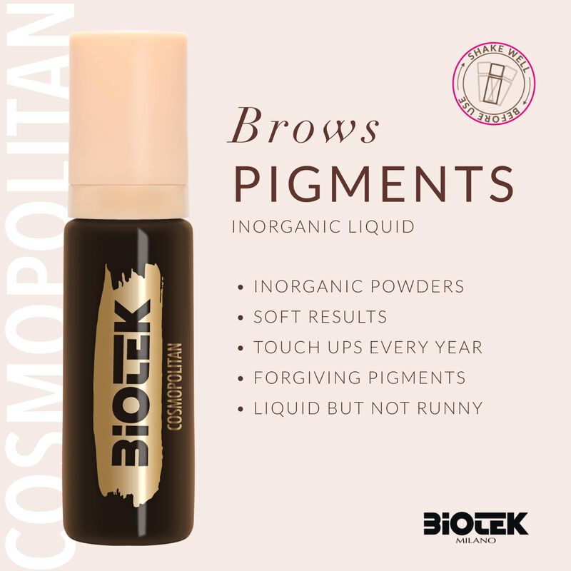 Color De Cejas Biotek Cosmopolitan 15 ml Marr&oacute;n... image number null