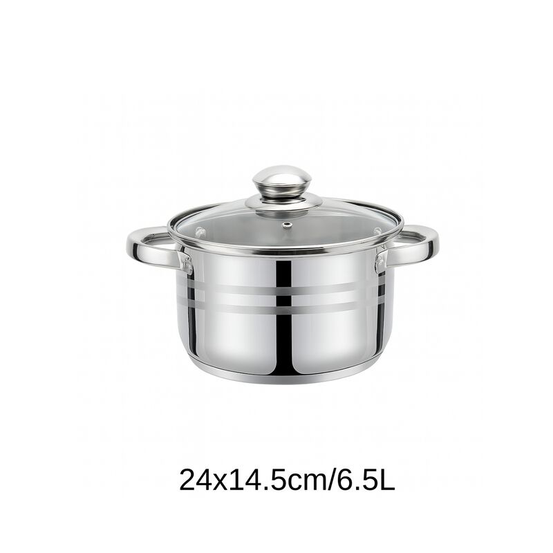 Juego De Bater&iacute;a De Cocina De Acero Inoxidable ... image number null