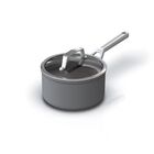 Cacerola Ninja C30225 Neverstick 2.4l Tapa Vidrio Gris Oscuro Syp