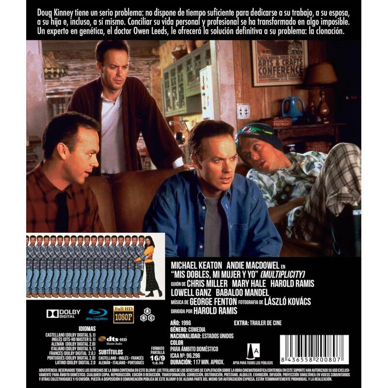 Mis Dobles, Mi Mujer Y Yo [blu-ray] (1996) Mult... image number null