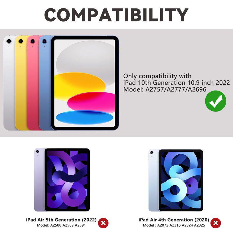 Funda Con Teclado Fuwang Touch Para Ipad 10th G... image number null
