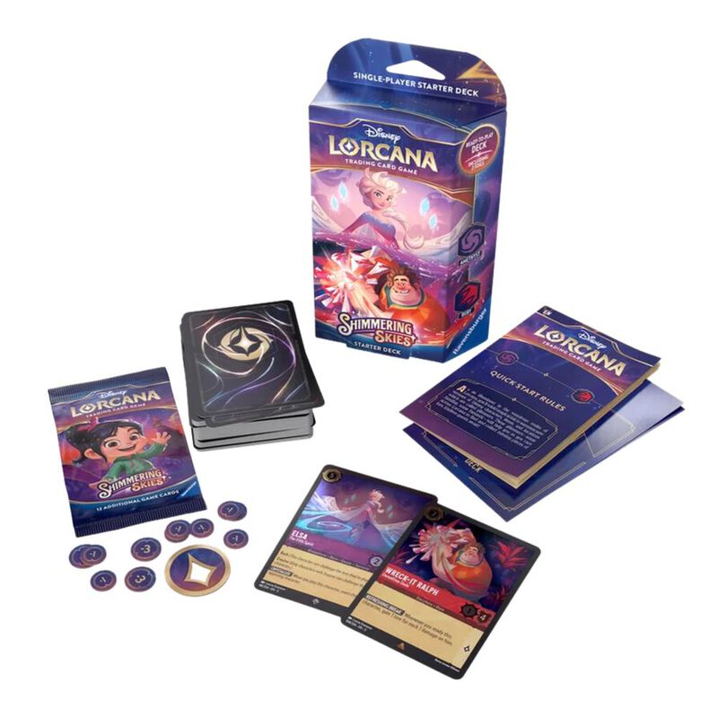 Disney Lorcana: Shimmering Skies: Starter Deck ... image number null