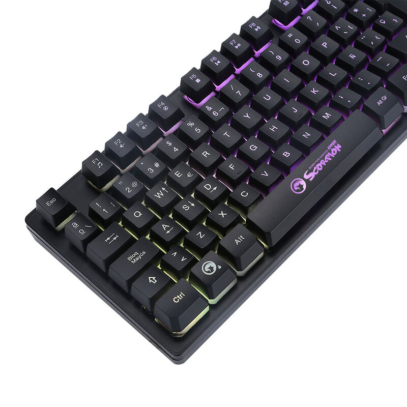 Set Gamer Marvo Km409 Teclado y Mouse Sensor &Oacute;p... image number null