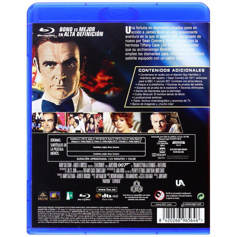 Diamantes Para La Eternidad [blu-ray] image number null