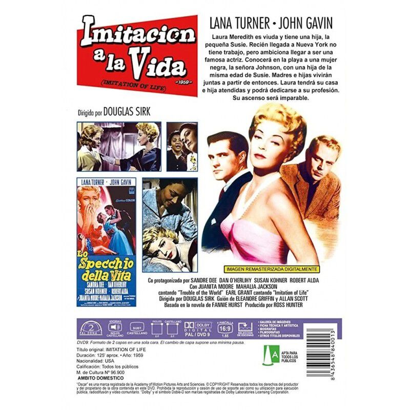 Imitaci&oacute;n De La Vida [dvd] (1959) image number null