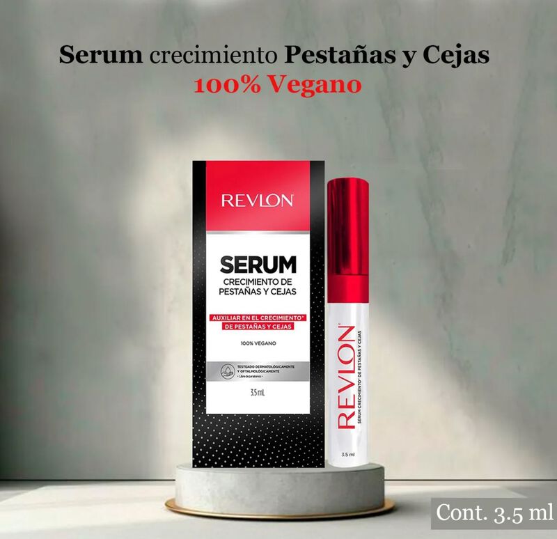 Serum Crecimiento de Pestañas y Cejas Revlon image number null