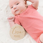 Círculos De Madera Meses