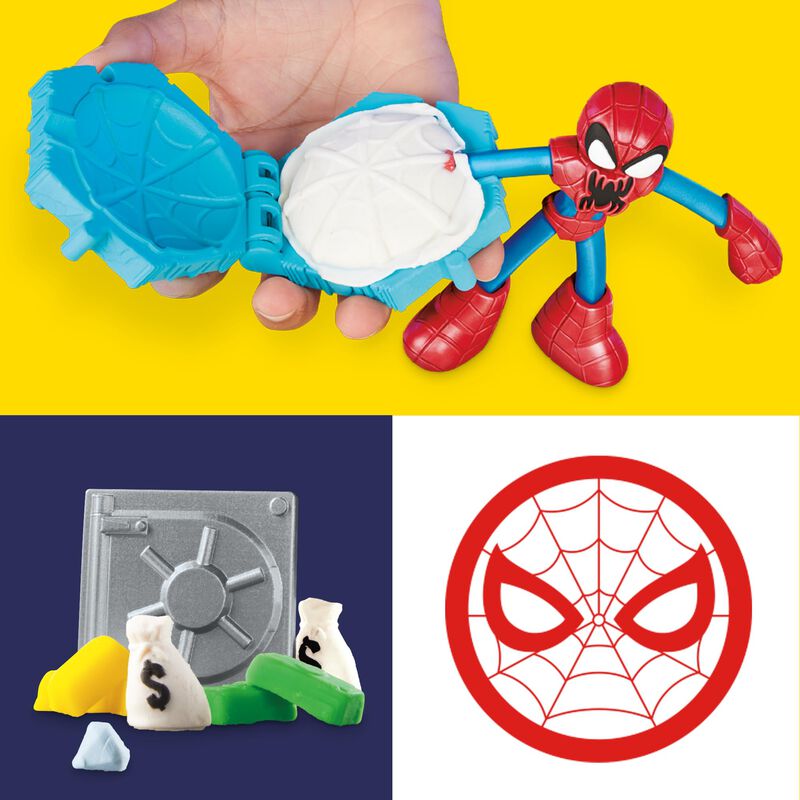Playset Play-doh Marvel Spider-man Launch & Sli... image number null