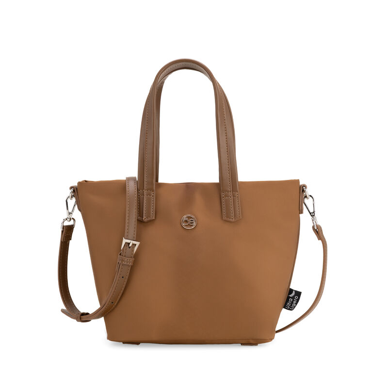 Bolsa Tote Chica Con Herraje De Monograma Color... image number null