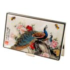 Tarjetero Antique Alive 9,5 X 6 Cm Con Bloqueo Rfid De Metal