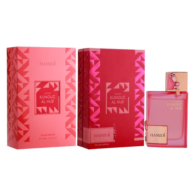 Perfume Hamidi Kunouz Al Hub Eau De Parfum, 100... image number null