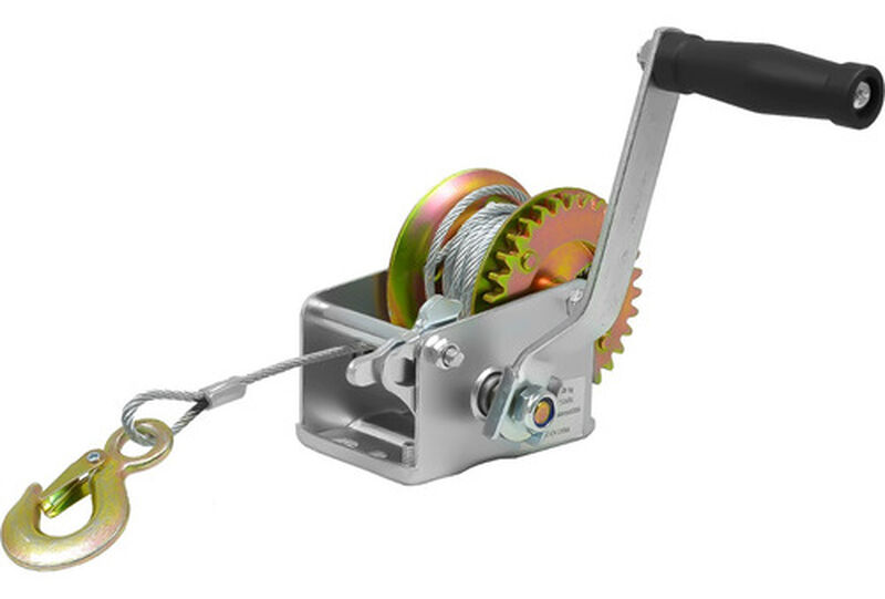 Malacate Winch con Manivela 300 Kg Cable Acero ... image number null