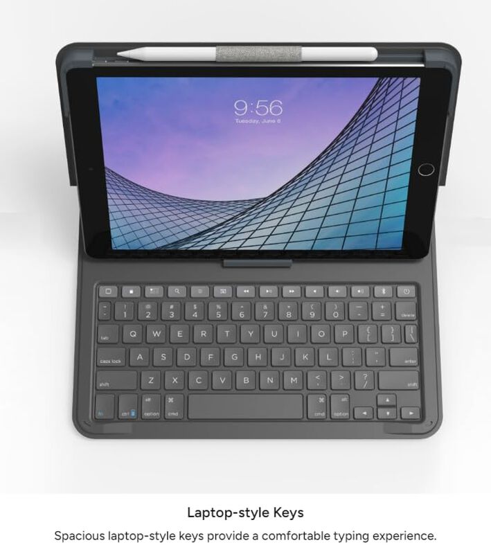Teclado Y Funda Para Tableta Zagg Messenger Fol... image number null