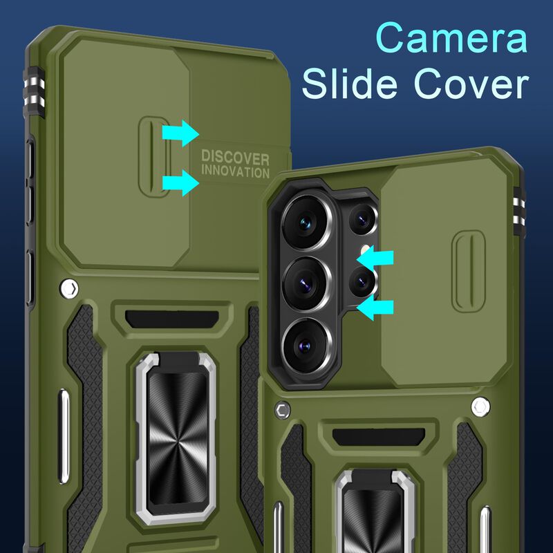 Funda Deerlamn Galaxy S26 Ultra Verde Oliva image number null