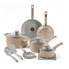 Bater&iacute;a T-fal C487sc74 12 Pzas Beige Refresh Cer&aacute;mica&nbsp;