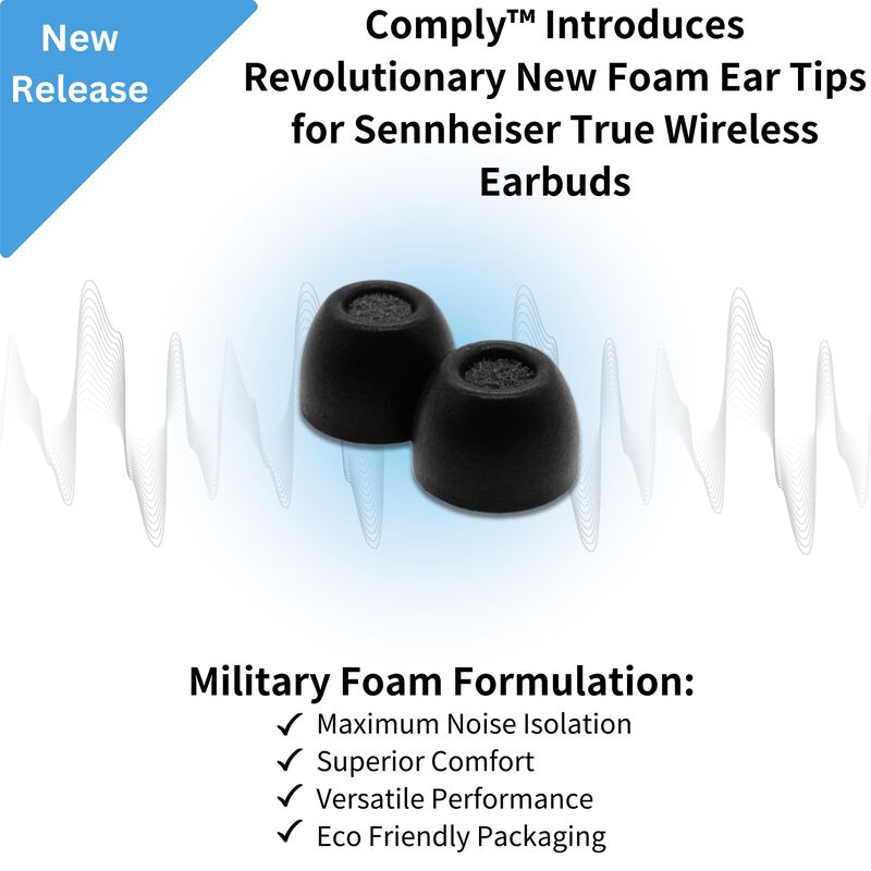 Almohadillas Comply Foam Truegrip Para Sennheis... image number null