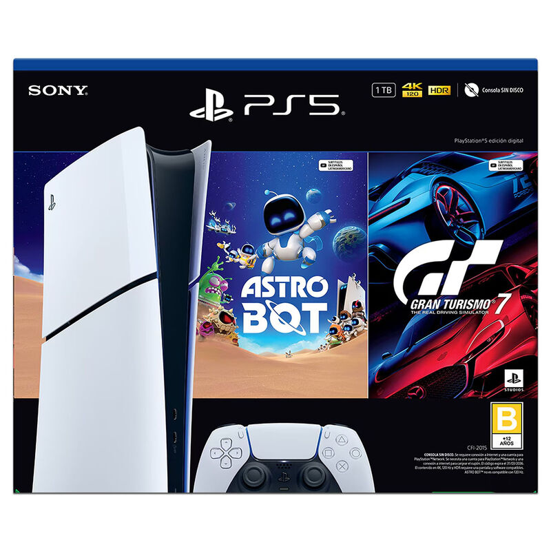 Consola PlayStation 5 Slim Edición Digital de 1... image number null