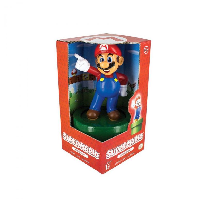 L&aacute;mpara Mario Bros Super Mario 20 cms image number null