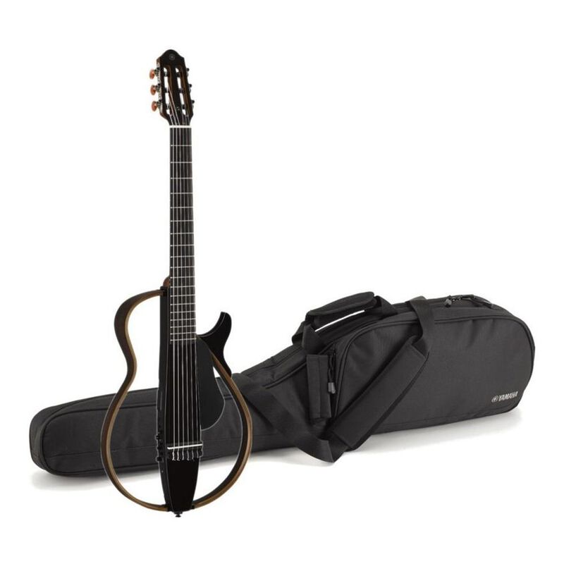 Yamaha Guitarra Silent Slg200n Negro Cuerdas Ny... image number null