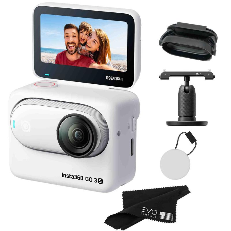 C&aacute;mara De Acci&oacute;n Insta360 Go 3s 4k 64gb White A... image number null