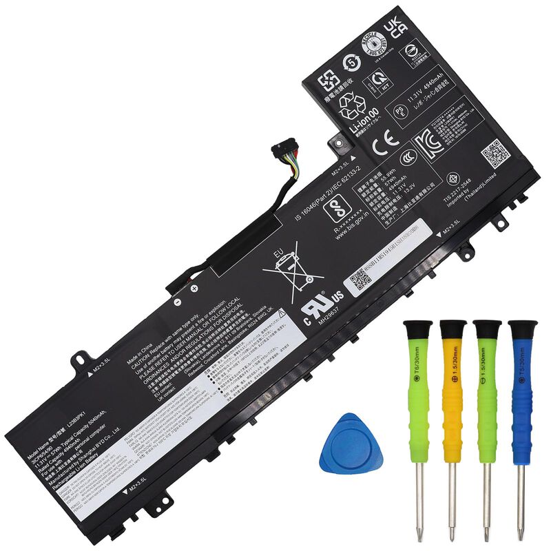 Bater&iacute;a Glottybatt L23b3pk1 57wh Para Lenovo Id... image number null
