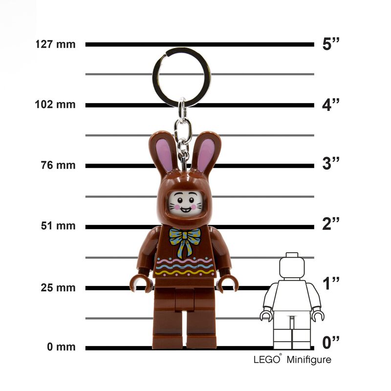 Llavero Lego Classic Chocolate Bunny De 7,6 Cm ... image number null