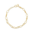 Pulsera Oro Amarillo 10k Elegancia Sutil 17+2 Cm Bizzarro