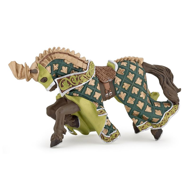 Toy Papo Weapon Master Dragon Horse Verde/dorad... image number null