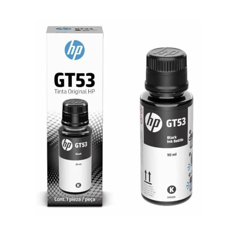 5 Tintas HP 3xGT52 / 2xGT53 y 1000 hojas papel... image number null