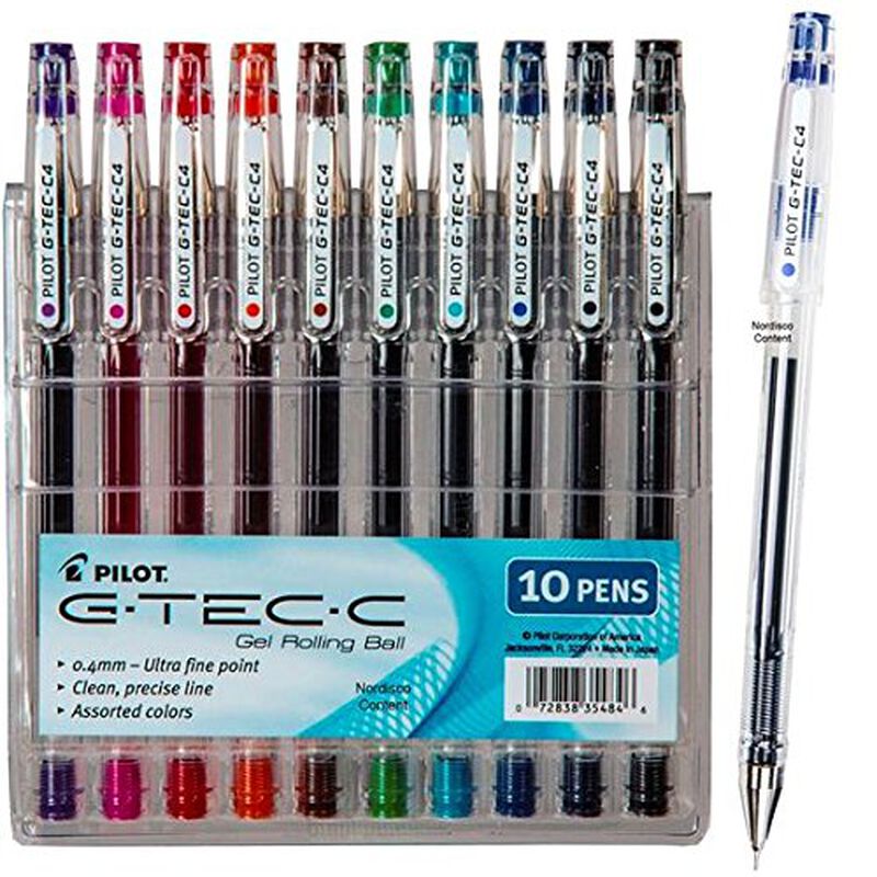 Bol&iacute;grafos Enrollables De Tinta De Gel Pilot G-... image number null