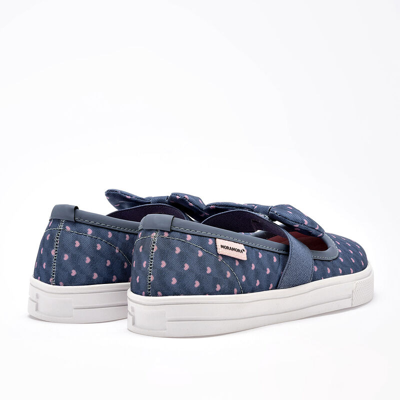 Moramora tenis para ni&ntilde;a marino cod 140742-D image number null
