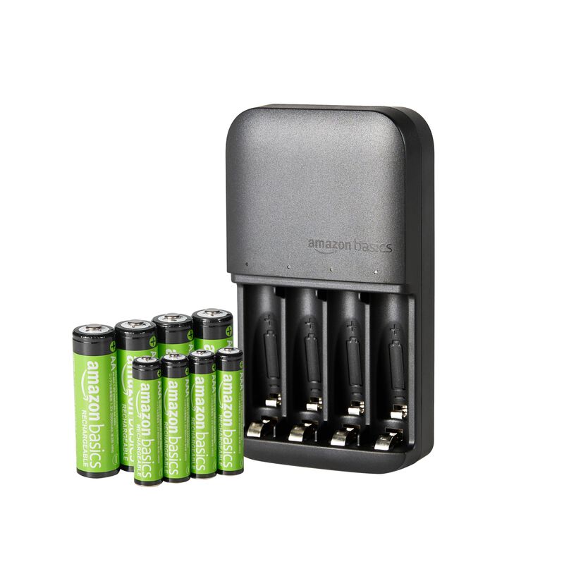 Bater&iacute;as Recargables Amazon Basics Nimh 4 Aa Y ... image number null