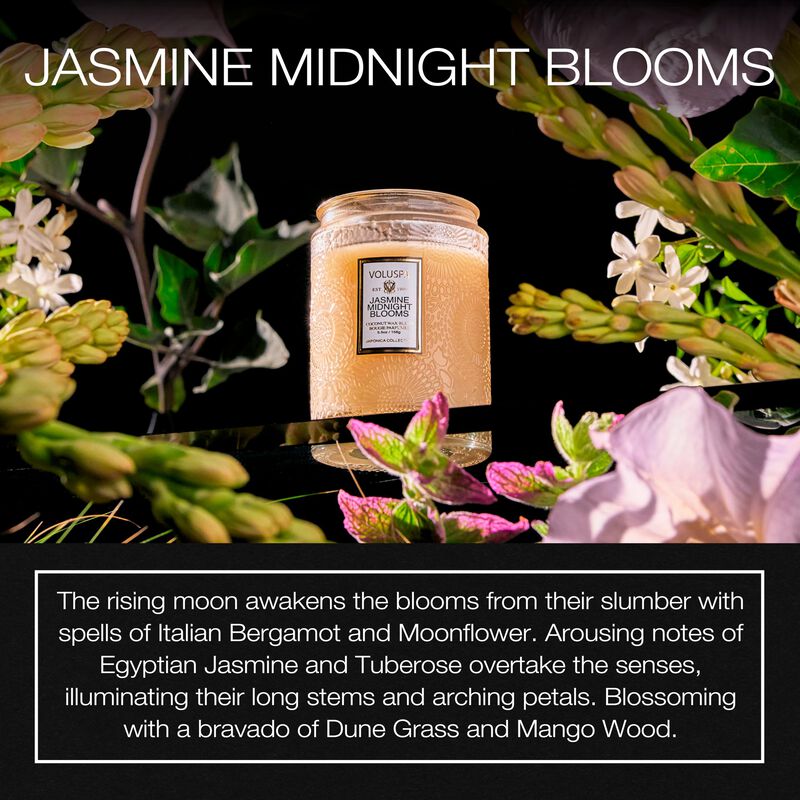 Cera De Coco Candle Voluspa Jasmine Midnight Bl... image number null