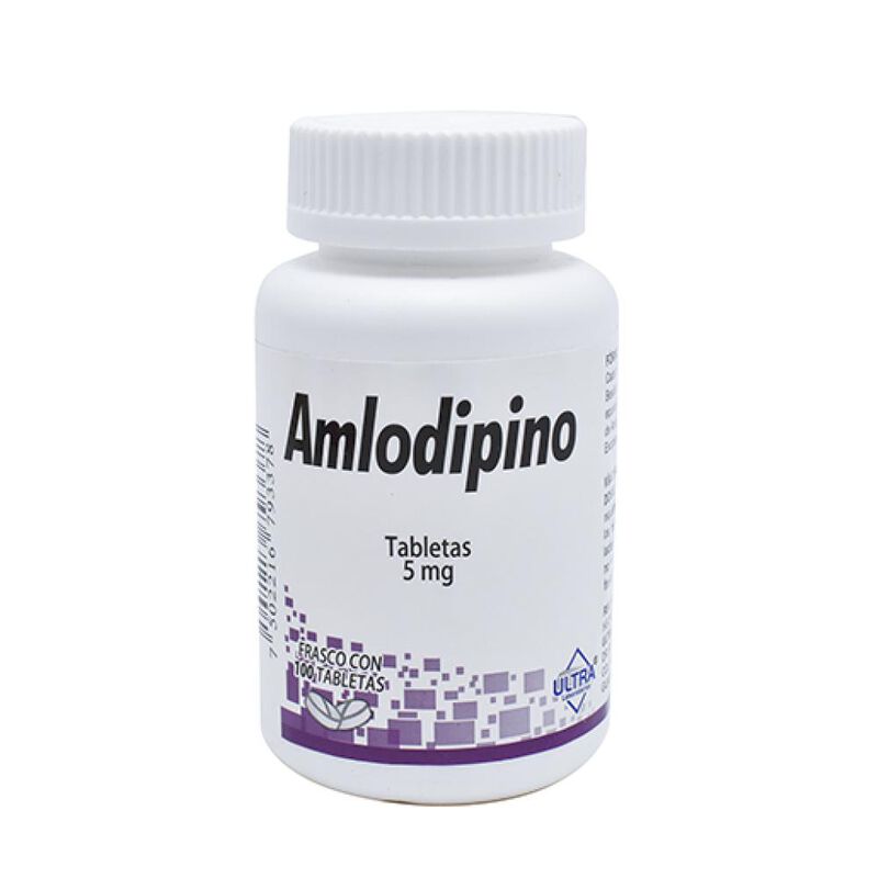 Amlodipino 5 Mg 100 Tableta(s) Ultra image number null