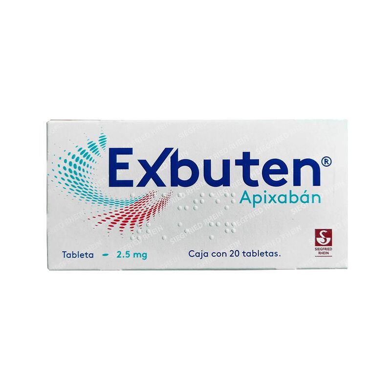 Exbuten 2.5 Mg 20 Tableta(s) image number null